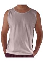 Camiseta Regata Camisa Algodão Plus Size Tamanho Grande até o G4 Blusa lisa sem estampa dia Treino.