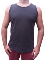 Camiseta Regata Camisa Algodão Plus Size Tamanho Grande Blusa lisa dia treino minimalista