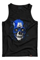 Camiseta Regata Capitão América Os Vingadores Caveira Geek Camiseta Regata Capitão América Os Vingadores Caveira Geek