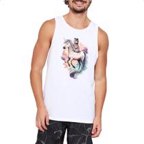 Camiseta Regata Capivara com unicornio