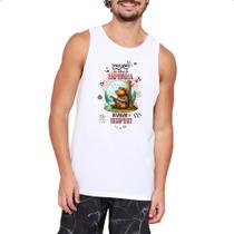 Camiseta Regata Capivara devagar e sempre