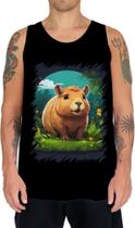 Camiseta Regata Capivara do Bem Animalzinho 12 Camiseta Regata Capivara do Bem Animalzinho 12