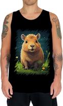 Camiseta Regata Capivara do Bem Animalzinho 14 Camiseta Regata Capivara do Bem Animalzinho 14