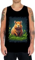 Camiseta Regata Capivara do Bem Animalzinho 8 Camiseta Regata Capivara do Bem Animalzinho 8