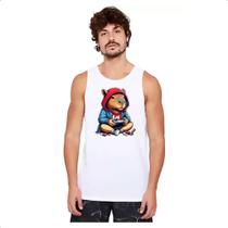 Camiseta Regata Capivara gamer