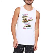 Camiseta Regata Capivara me conhece Camiseta Regata Capivara me conhece
