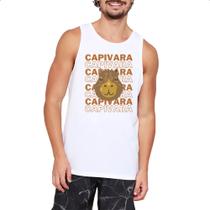Camiseta Regata Capivara meme trend Camiseta Regata Capivara meme trend