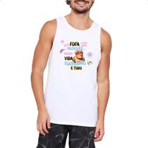 Camiseta Regata Capivara sou fofa dou patadas Camiseta Regata Capivara sou fofa dou patadas