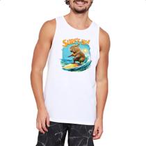 Camiseta Regata Capivara surfs up Camiseta Regata Capivara surfs up