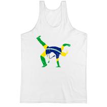 Camiseta Regata Capoeira luta Brasil golpe