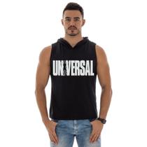 Camiseta Regata Capuz Masculina Liso Academia Treino Universal Camiseta Regata Capuz Masculina Liso Academia Treino Universal