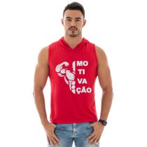 Camiseta Regata Capuz Masculino Treino Academia Caveira Personalizado