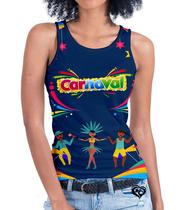 Camiseta regata Carnaval FEMININA Samba Abada Adulto est2