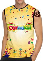 Camiseta Regata Carnaval MASCULINA Samba Abada Adulto est1