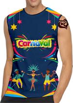 Camiseta Regata Carnaval MASCULINA Samba Abada Adulto est2