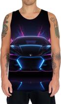 Camiseta Regata Carro Neon Dark Silhuette Sportive 3 Camiseta Regata Carro Neon Dark Silhuette Sportive 3