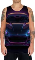 Camiseta Regata Carro Neon Dark Silhuette Sportive 4 Camiseta Regata Carro Neon Dark Silhuette Sportive 4