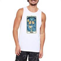 Camiseta Regata Carta Taro Signo Peixes Camiseta Regata Carta Taro Signo Peixes