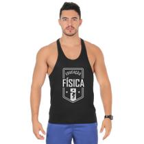 Camiseta Regata Cavada Masculina Academia Treino Estampada Profissão Camiseta Regata Cavada Masculina Academia Treino Estampada Profissão
