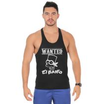 Camiseta Regata Cavada Masculino Academia Treino Personagem Camiseta Regata Cavada Masculino Academia Treino Personagem