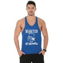 Camiseta Regata Cavada Masculino Academia Treino Personagem