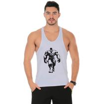 Camiseta Regata Cavada Masculino Academia Treino Personagem Camiseta Regata Cavada Masculino Academia Treino Personagem