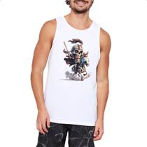 Camiseta Regata Cavaleiro da morte cute 3D Camiseta Regata Cavaleiro da morte cute 3D