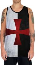 Camiseta Regata Cavaleiros Templários Cruzadas Armaduras 1 Camiseta Regata Cavaleiros Templários Cruzadas Armaduras 1