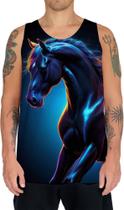 Camiseta Regata Cavalo Dark Silhueta Fantasmagórica 1 Camiseta Regata Cavalo Dark Silhueta Fantasmagórica 1