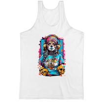 Camiseta Regata Caveira mexicana girl sound