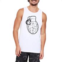 Camiseta Regata Cerebro granada PB Camiseta Regata Cerebro granada PB