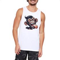 Camiseta Regata Chimpanze doido