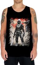 Camiseta Regata Ciborgue Ninja Robô Espreita 4 Camiseta Regata Ciborgue Ninja Robô Espreita 4