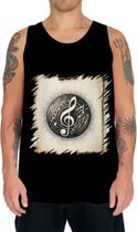 Camiseta Regata Clave de Sol Música Arte 1