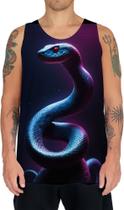 Camiseta Regata Cobra Dark Silhueta Fantasmagórica 1 Camiseta Regata Cobra Dark Silhueta Fantasmagórica 1