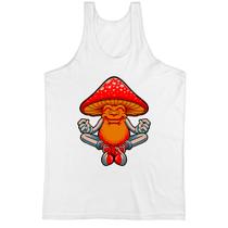 Camiseta Regata Cogumelo meditando Camiseta Regata Cogumelo meditando