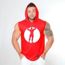 Camiseta Regata Com Capuz Esportiva Treino Liso Estampa Personalizada Circulo Camiseta Regata Com Capuz Esportiva Treino Liso Estampa Personalizada Circulo