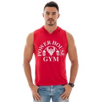 Camiseta Regata Com Capuz Esportiva Treino Liso Estampa Personalizada Gym Camiseta Regata Com Capuz Esportiva Treino Liso Estampa Personalizada Gym