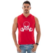 Camiseta Regata Com Capuz Esportiva Treino Liso Estampa Personalizada Camiseta Regata Com Capuz Esportiva Treino Liso Estampa Personalizada