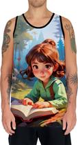 Camiseta Regata Crianças Leitura Amigos Livros Desenhos 3 - Enjoy Shop