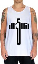 Camiseta Regata Cruz Jesus Cristo Cristão Gospel 4k 7 Camiseta Regata Cruz Jesus Cristo Cristão Gospel 4k 7