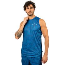 Camiseta Regata Cruzeiro Oficial Esportiva Sublimada