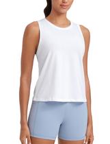 Camiseta Regata CRZ YOGA em Algodão Pima Branco XL