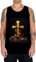 Camiseta Regata da Cruz de Jesus Igreja Fé 24 Camiseta Regata da Cruz de Jesus Igreja Fé 24
