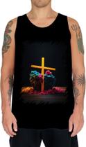 Camiseta Regata da Cruz de Jesus Igreja Fé 26