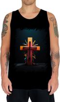 Camiseta Regata da Cruz de Jesus Igreja Fé 29