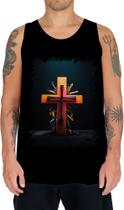 Camiseta Regata da Cruz de Jesus Igreja Fé 29 - Kasubeck Store