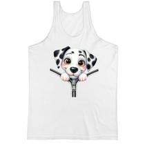Camiseta Regata Dalmata no Ziper Camiseta Regata Dalmata no Ziper