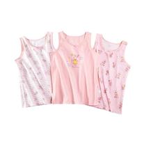 Camiseta Regata De Algodão Com Estampa De Desenho Animado Para Bebês Meninas, Camiseta De Princesa