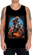 Camiseta Regata de Motocross Moto Adrenalina 12